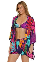 Wailea Open Front Tunic Swim Cover Up