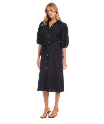 Puff Sleeve Shirtdress