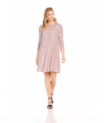 Sequin Swing Dress