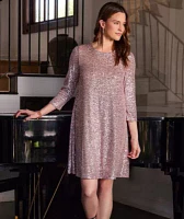 Sequin Swing Dress