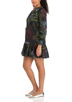 Women's Ines Long Sleeve Short Dress