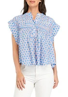 Women's Nini Pintuck Top