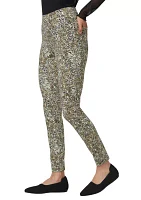 Women's Ditsy Animal Denim Leggings