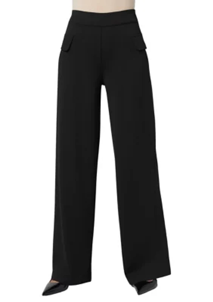 Ponte Wide Leg Pants