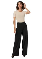 Ponte Wide Leg Pants