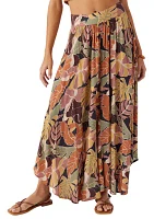 Women's Marine Siren Abstract Maxi Skirt