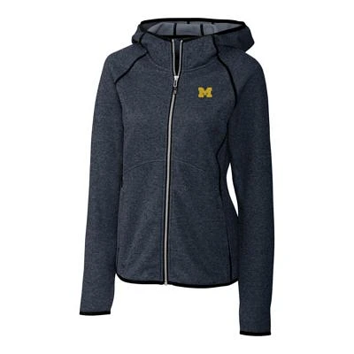 NCAA Michigan Wolverines Mainsail Hooded Full-Zip Jacket