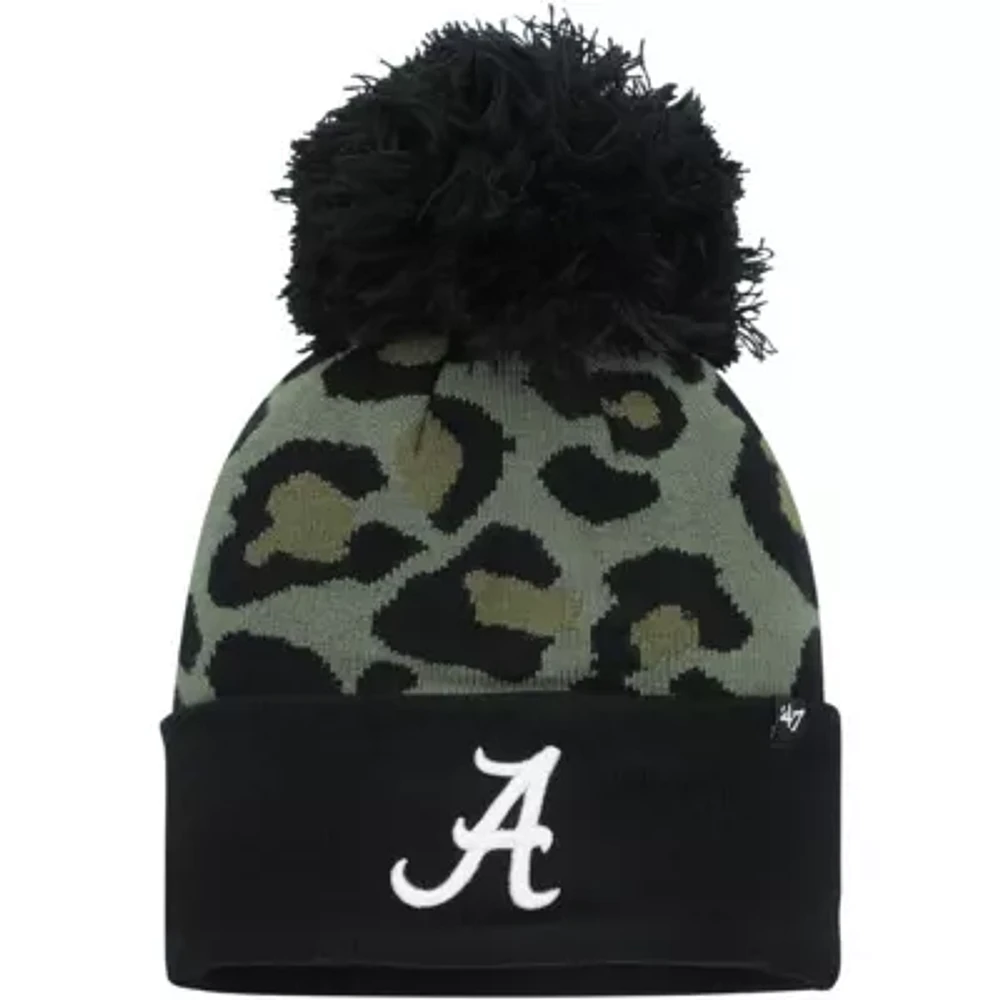 Alabama Crimson Tide NCAA Hunter Alabama Tide Bagheera Cuffed Knit Hat with Pom