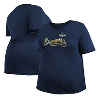 MLB Atlanta Braves 2022 Program Plus Size T-Shirt