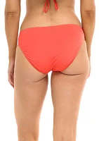 Divine Solid Mid Waist Swim Bottoms