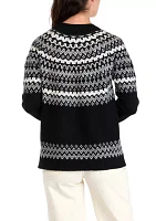 Women's Fair Isle Printed Sweater