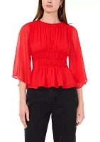 Women's Flare Sleeve Top