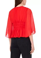 Women's Flare Sleeve Top