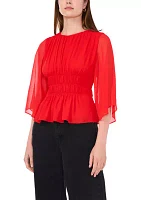 Women's Flare Sleeve Top