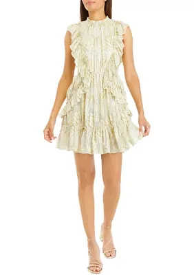 Women's Mini Ruffle Dress