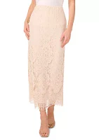 Women's Lace Waist Skirt