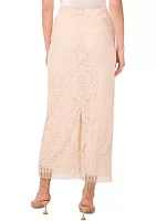 Women's Lace Waist Skirt