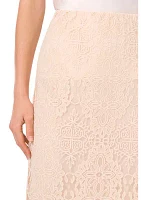 Women's Lace Waist Skirt