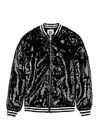 NCAA Alabama A&M Bulldogs Sequin Bomber Jacket