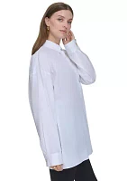 Women's Oversized Classic Button Up Shirt