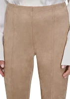 Women's Vegan Suede Pants