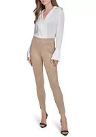 Women's Vegan Suede Pants