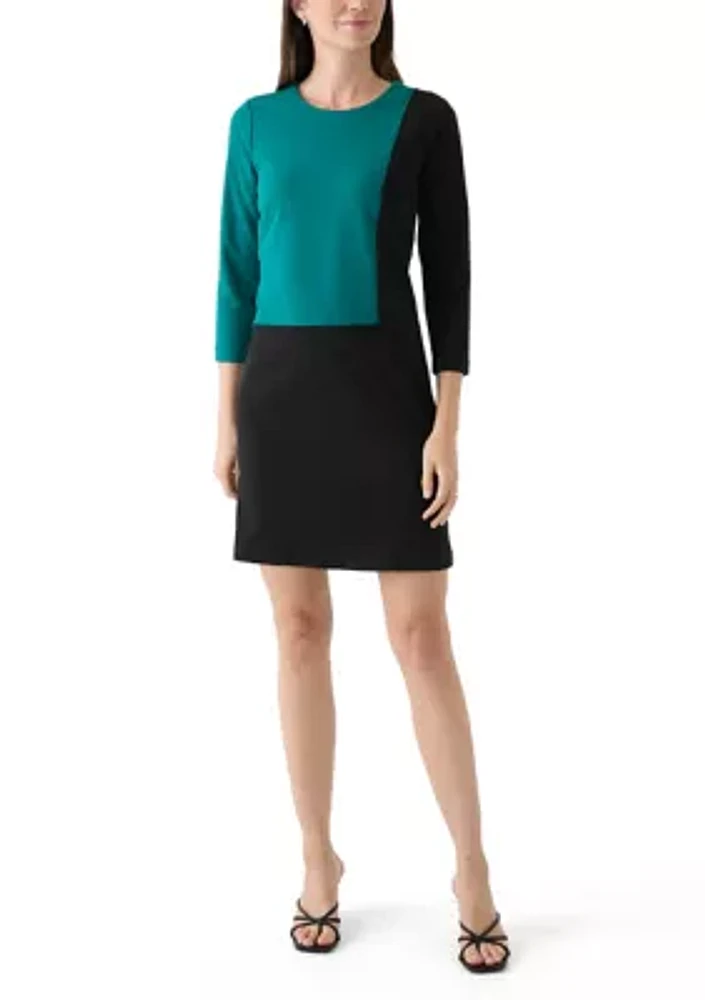 Women's Cube Color Block Dress