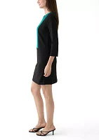 Women's Cube Color Block Dress