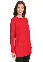 Women's H Pocket Tunic Top