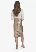 Women's Sequin Pencil Skirt