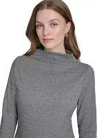 Women's Bracelet Sleeve Knit Top