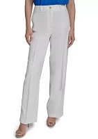 Women's Wide Leg Scuba Crepe Pants