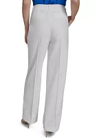 Women's Wide Leg Scuba Crepe Pants