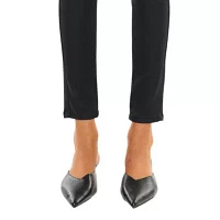 Autumn High Rise Stretch Faux Leather Ankle Skinny Pants