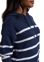 Women's Everlee Stripe Hoodie Sweater