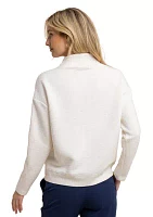 Women's Cordelia Mock Neck Quilted Pullover