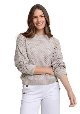 Women's Ophelia Open Stitch Sweater