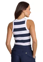 Women's Striped Rib Tank