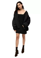 Women's Oversized Bomber Jacket