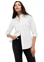 Women's Long Sleeve Button Front Shirt