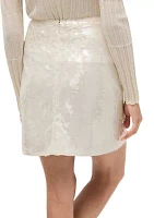 Women's Pailette Mini Skirt