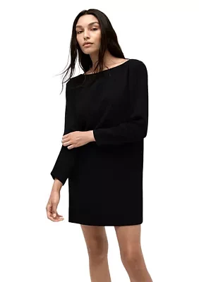 Women's Draped Back Shift Dress