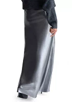 Women's Satin Maxi Skirt