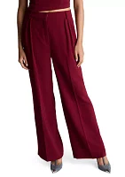 Women's Wide Leg Pleated Pants