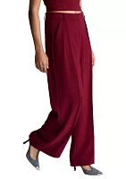 Women's Wide Leg Pleated Pants