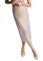 Women's Sequin Mesh Slim Skirt