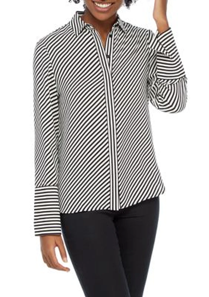 Women's Plaza Stripe Blouse