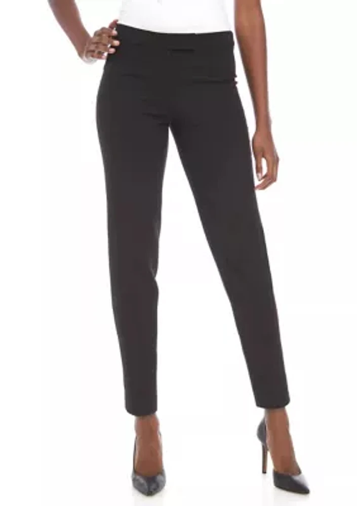 Petite Extended Tab Ankle Bowie Pants