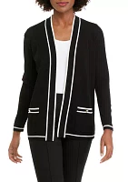 Women's Malibu Cardigan with Tipping