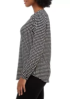 Women's Pearly Dot Blouse